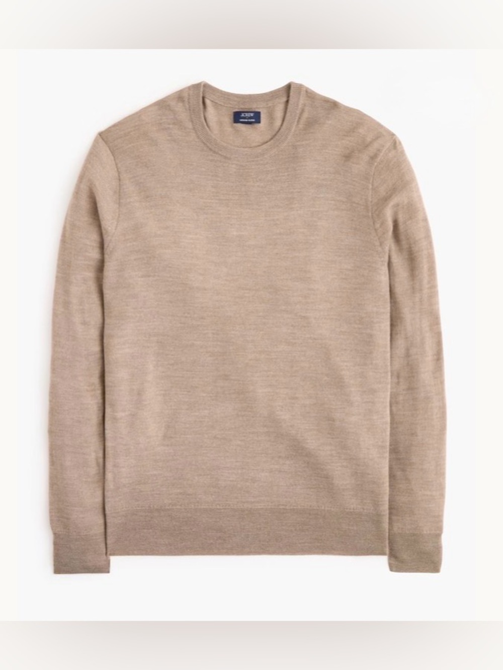 J. Crew Factory.Men’s Merino wool-blend crewneck sweater.Lightweight. M.NWT.